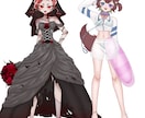 TRPG等に使える商用利用可の立ち絵を描きます スピーディーな納品が可能です！無料の表情差分つき！ イメージ4