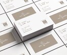 ココナラ限定！あなたらしさのあるカードを制作します 開業される方へ！好みに柔軟に対応いたします イメージ10