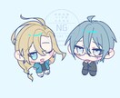 もちもちゆるデフォルメ絵描きます グッズ制作や鑑賞、プレゼントなどに！ イメージ9