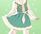 空気感のある可愛い女の子のイラスト描きます オリジナルキャラクターを、かわいく丁寧に描きます！ イメージ4