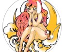 ポップで存在感のあるイラスト描きます 挿絵・キャラクター作成・WEB用・似顔絵なんにでも！商用可 イメージ1