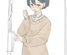 商用利用可SNS、背景、配信のイラストを描きます そのキャラにしか出せない雰囲気を引き出します。 イメージ6