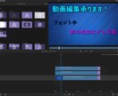 動画編集承ります カット・テキスト・BGMやSE入れ イメージ1