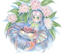 占い・サロン向け癒しの色鉛筆画を描きます 占い・スピリチュアル系の方へ癒しの色鉛筆画(原画配送可) イメージ7