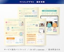 ビジネス向けの4Pパンフレットデザインを提供します ランサーズ受注実績は900件超！デザインのプロが力になります イメージ6