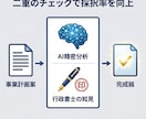 審査項目を完全網羅！補助金採択を狙う骨子作成します 行政書士が最新基準で採択の可能性を最大限に高めます イメージ6