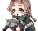 貴方のお気に入りキャラクターをミニキャラにします デフォルメしたミニキャラが好きな方に イメージ5