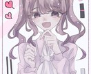 最短4日！一枚絵のイラストお描きします 個性的でかわいいキャラクターお描きします！ イメージ3