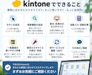 kintoneのカスタマイズ・業務改善します kintoneの面倒な作業をもっと便利にします イメージ2