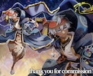 TRPGの立ち絵を描きます 細かい所まで質感にこだわります イメージ2