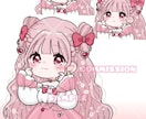 一緒に考えて理想の絵に！可愛いSDイラスト描きます 可愛いちびキャラ、細かいヒアリングで極力理想に近づけます！ イメージ3