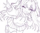 VTuberをメスガキ化して描きます ⭕サムネイル使用…報告不要！⭕グッズ化…報告不要！ イメージ10