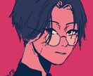 アイコンイラストの制作請け合います 絵柄大人っぽい。アンニュイな表情が得意です。 イメージ2