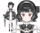 キャラデザからモデリングまで全て制作します 全ておまかせ！高クオリティのVTuberモデルを制作します イメージ5