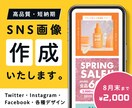現役広告代理店デザイナーがSNS用画像を制作します 各種SNSのヘッダー画像や投稿用画像までお気軽にご相談下さい イメージ1
