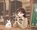 うさぎの癒しの喫茶店✨"ウサ場"Open！癒します NG無し☺️愚痴/雑談/推し活/恋バナなどなんでも聞きます✨ イメージ2