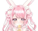 可愛いSNSアイコンイラスト描きますます 可愛いイラスト書きます！ゆるふわから病み系まで！ イメージ5
