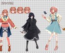 キャラクターの立ち絵描きます TRPG、ゲームのNPCなど、キャラクター立ち絵を制作します イメージ3