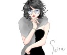 SNS用のアイコン作成致します かわいい女の子のアイコン作成を致します イメージ4