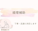 入力代行をお手伝いします 経理事務経験者が正確かつ丁寧にサポートいたします イメージ1