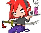 SNSやHPなどに♪ミニキャラ描きます 絵柄や塗り方のご希望にもお応え致します。 イメージ1