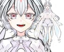 IRIAMスターターセットお届けします 立ち絵、一枚絵、アイコン2種、ヘッダー、ミニキャラ、人物透過 イメージ2