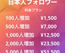 インスタの日本人アカウントのフォロワーを増やします 高品質日本人フォロワー☆スパム無し☆最速当日完了 イメージ3