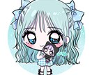 お目目がキラキラな可愛いsnsアイコンを提供します ファンシーでカラフルでキュート！ イメージ3