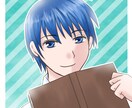 かわいいアニメ調ＳNＳアイコン描きます かわいい！アニメ調カラーイラストをアイコンにしませんか？ イメージ2