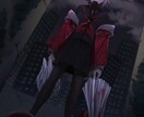 挿絵や壁紙や動画に使える1枚絵を制作します これからMV制作する方などにオススメです イメージ4