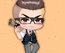 商用利用OK！かわいいミニキャラ描きます 表情差分付きなのでブログや立ち絵にオススメです！ イメージ3