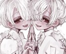 雰囲気のあるアイコンや一枚絵などお描きします 可愛い系から耽美系までお描きできます！ イメージ2