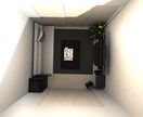 一級建築士が、家具配置のイメージパース作成します 購入予定の家具等を、色の提案を含め実際のお部屋に配置します イメージ2