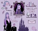 シンプルなタッチでキャラクターイラスト描きます シンプルでお洒落なイラストをお求めの方に是非 イメージ6