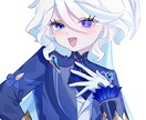 3名様限定価格！！透明感のあるイラストを描きます グッズ用やアイコン用など…とぅるとぅるしたイラストを描きます イメージ1