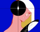 最短即日 アイコン描きます 静かな雰囲気のイラスト描きます イメージ6