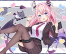 ふわふわ可愛い女の子イラストを制作します グッズ、サムネイル、MV等にどうぞ イメージ8
