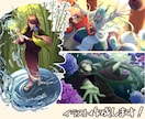 MV・アイコン・サムネイル・1枚絵作成します 配信や歌ってみた等のイラスト作成します！キャラデザもお気軽に イメージ1