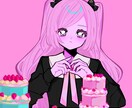 SNSで映える！可愛い絵を描きます 商用利用◎あなただけのオリジナルイラストを描きます！ イメージ1