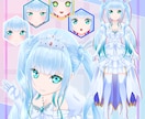 Vtuberキャラデザからモデリングまで承ります ★モニターキャンペーン中につき20％OFF★ イメージ4