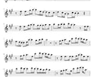移調（キーチェンジ）楽譜を作成します 別の楽器で演奏したい！音域を変えて歌いたい！という方に イメージ2