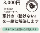 家計診断は終わったのに動けない…を一緒に解決します 「わかっているけど、できない」 その一歩を、隣で一緒に イメージ1