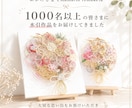ご祝儀袋をリメイクしてキャンバスアートを作成します 結婚式の思い出を世界に一つだけの特別な花束へ イメージ2