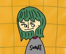 似顔絵風アイコン描きます 「世界に一つだけ」の個性派似顔絵風アイコンを作成します！ イメージ3