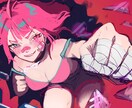SNS用アイコン描きます 人物メインですが、ゆるめの画力でよろしければ動物も承ります イメージ3