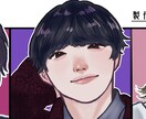 厚塗りタッチの似顔絵制作します 優しい色合いの似顔絵を制作致します♪ イメージ4