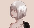 不思議な雰囲気の絵を描きます 綺麗、儚い、恐ろしいのジャンルで一味違った個性を イメージ6