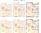 既存の間取り図をやさしい手描き風にします 修正何度でも無料！格安で作成します。 イメージ2