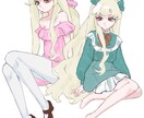 SNSアイコン、立ち絵お描きします かわいい女の子を丁寧に描かせていただきます！ イメージ2