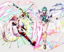 ゲーム、TRPG用立ち絵作成します 自分のアバターとしてもご利用いただけます イメージ2